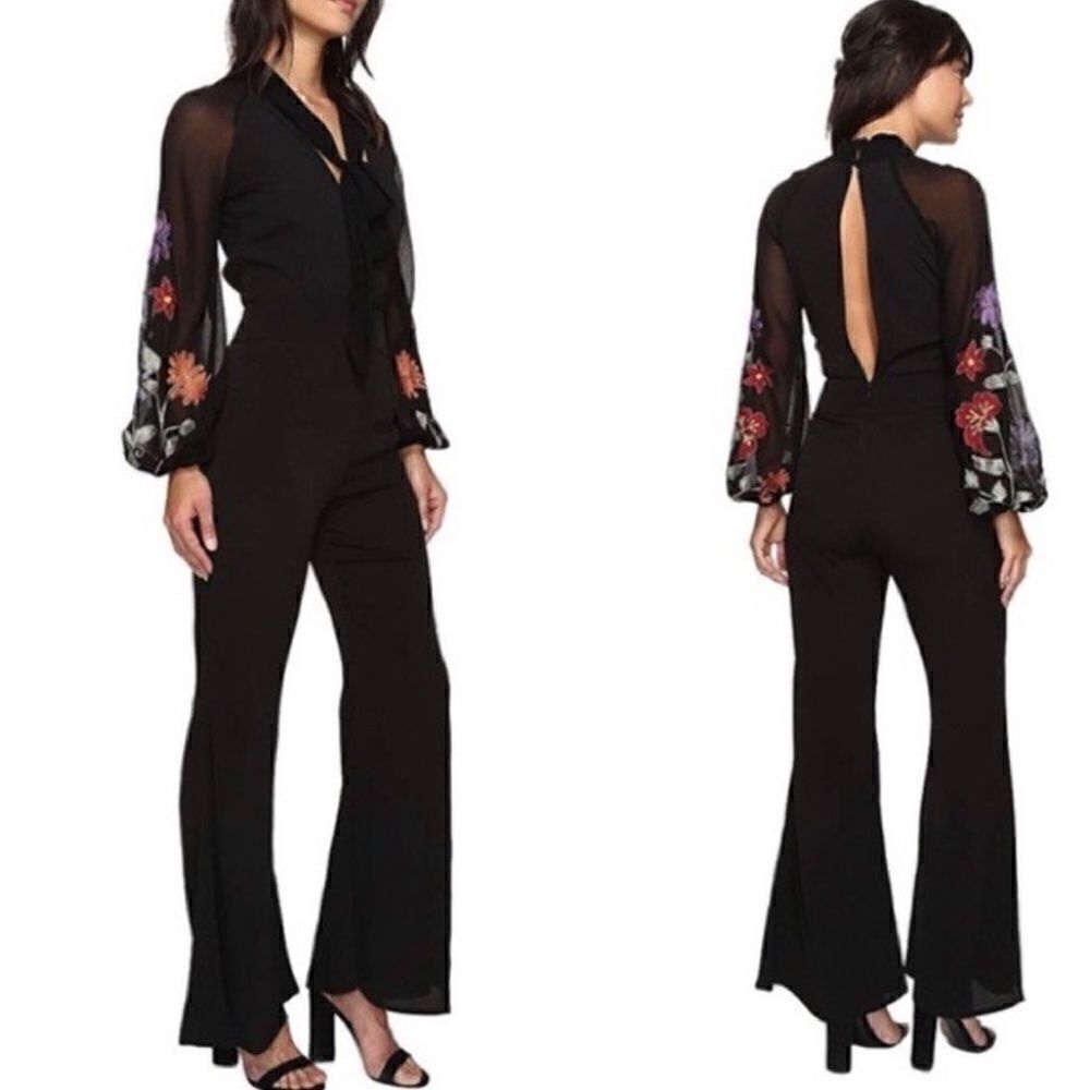 Free People Smoke Rings Jumpsuit Size 4 - Picture 10 of 12